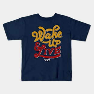 Wake Up & Live Kids T-Shirt